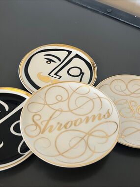 JONATHAN ADLER COASTERS - set of 4
